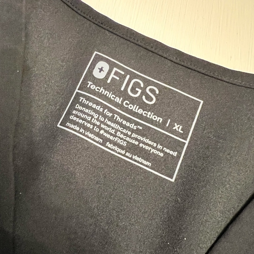Figs Scrub Set XL - Black